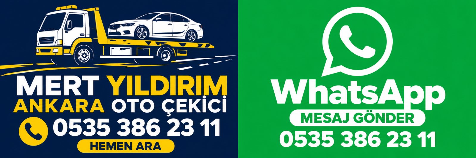 Mert Yıldırım Ankara Oto Çekici 0535 386 23 11